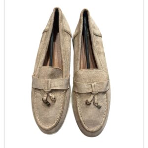 Mocassin beige loro salomé